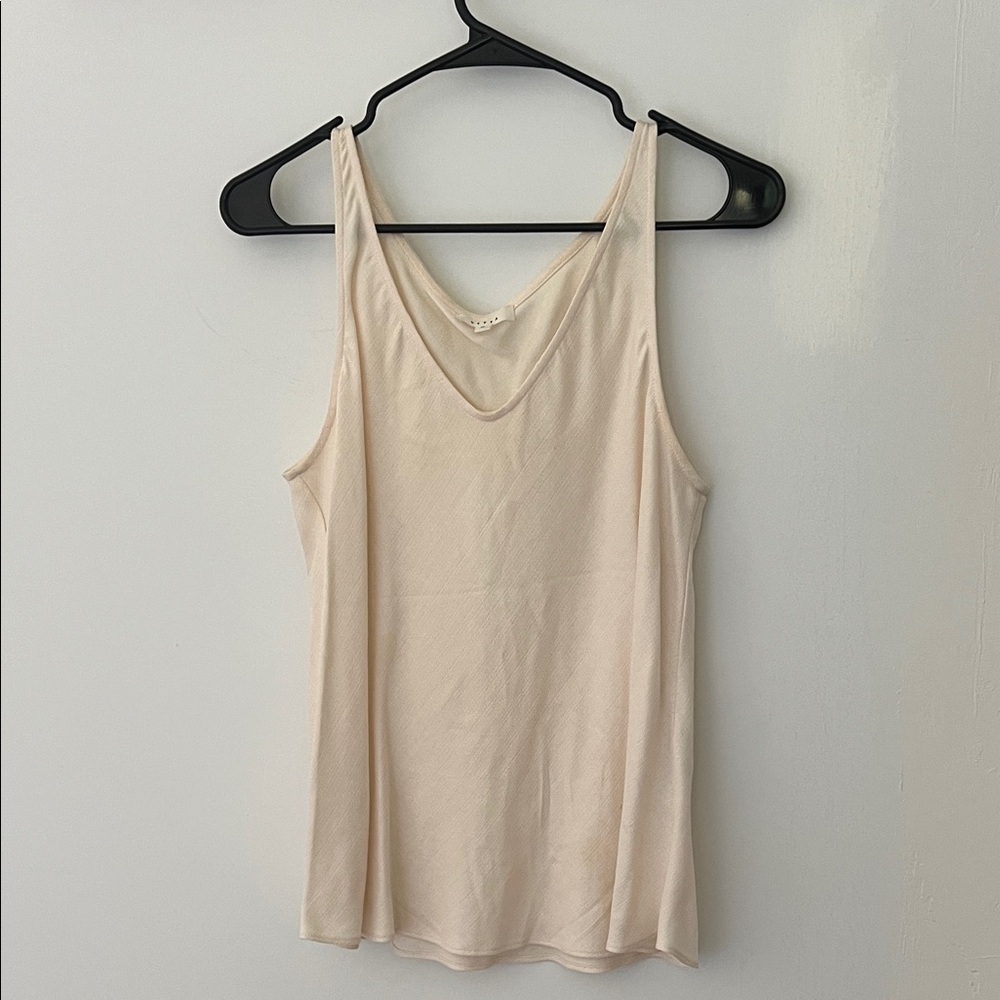 VETTA Cream Tank Top